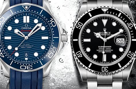 omega planet ocean 42mm vs rolex submariner|omega seamaster vs Rolex Submariner.